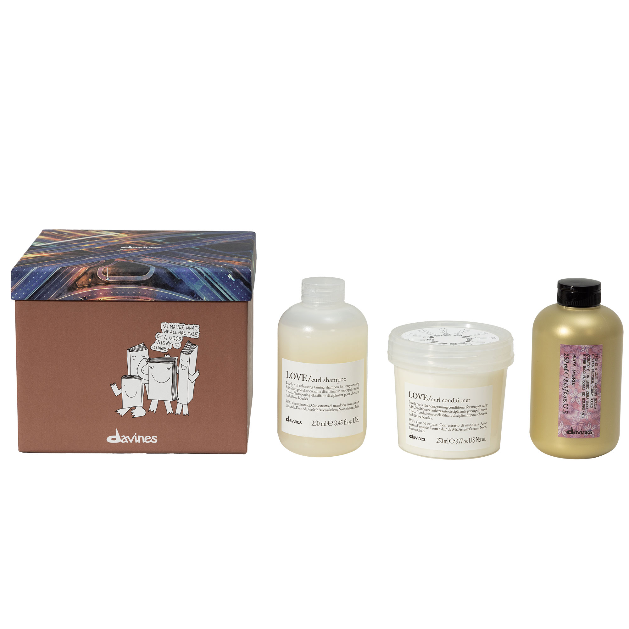 Davines Holiday - The Conscious Love Curl Kit